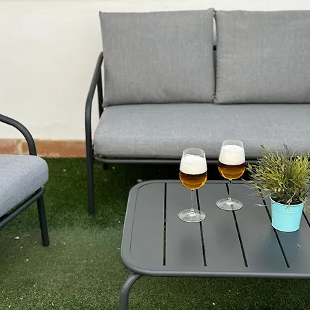 Casa Con Terraza Cerca De La Playa 6 Personas 아파트 말라가
